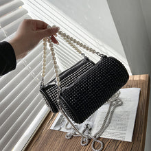 Laden Sie das Bild in den Galerie-Viewer, Glänzende kleine Zylindertasche