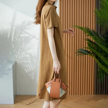 Laden Sie das Bild in den Galerie-Viewer, Elegantes lockeres Kleid