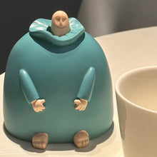 Laden Sie das Bild in den Galerie-Viewer, Kleines blaues Mittelfinger-Ornament
