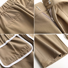 Laden Sie das Bild in den Galerie-Viewer, Leichte maßgeschneiderte Weitbeinhose