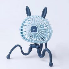 Laden Sie das Bild in den Galerie-Viewer, Tragbarer Wiederaufladbarer Ventilator für Babys