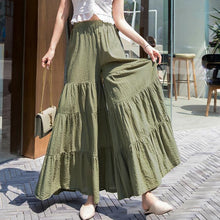 Laden Sie das Bild in den Galerie-Viewer, Einfarbige Retro-Strandhose