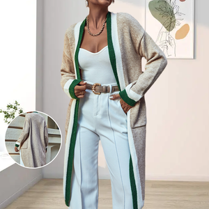 Einfarbiger Cardigan