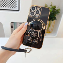 Laden Sie das Bild in den Galerie-Viewer, Astronautenhülle für iPhone mit Handschlaufe