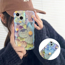 Laden Sie das Bild in den Galerie-Viewer, Buntes Ölgemälde exquisite Handyhülle für iPhone