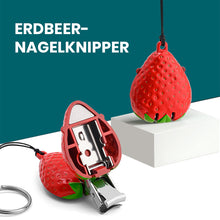 Laden Sie das Bild in den Galerie-Viewer, Kreative Erdbeer-Nagelknipser Aus Edelstahl