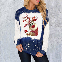 Laden Sie das Bild in den Galerie-Viewer, Weihnachten Rundhalsausschnitt Print Sweatshirt
