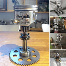 Laden Sie das Bild in den Galerie-Viewer, Schädel Gesicht Verzierung aus Harz