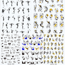 Laden Sie das Bild in den Galerie-Viewer, Kreative 3D-Nagelsticker