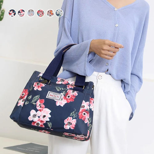 Schultertasche aus Nylon mit großem Fassungsvermögen