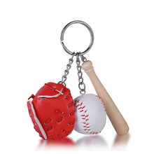 Laden Sie das Bild in den Galerie-Viewer, Mini Baseball-Schlüsselanhänger