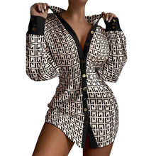 Laden Sie das Bild in den Galerie-Viewer, Modische Bluse mit Knopfleiste für Damen