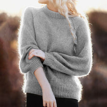 Laden Sie das Bild in den Galerie-Viewer, Einfarbiger Pullover aus Mohair