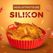 Laden Sie das Bild in den Galerie-Viewer, Faltbare Heißluftfritteuse Backblech aus Silikon