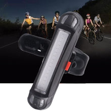 Laden Sie das Bild in den Galerie-Viewer, USB Kreatives aufladbares Fahrradrücklicht