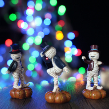 Laden Sie das Bild in den Galerie-Viewer, Halloween tanzende Mumie Ornamente