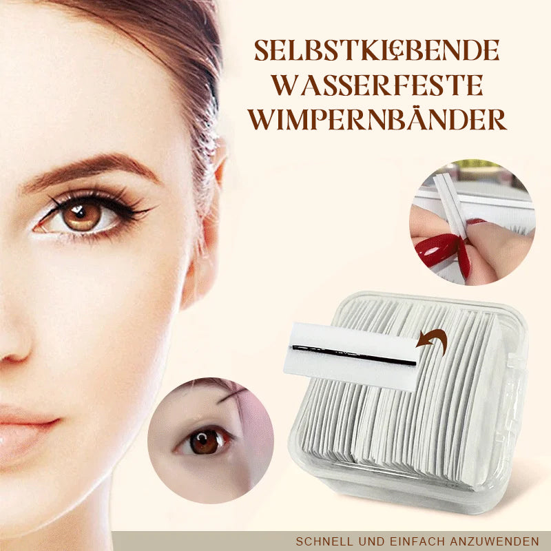 Selbstklebende Wasserfeste Wimpernbänder