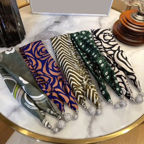 Seidenschal für Damen im Frühling und Sommer