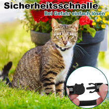 Laden Sie das Bild in den Galerie-Viewer, Reflektierendes Anti-Lost-Katzenhalsband mit Glocke