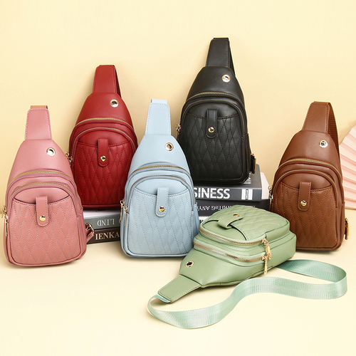 Kleiner Sling-Rucksack für Damen Leder
