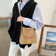 Laden Sie das Bild in den Galerie-Viewer, Damen Gefrostete Vintage Handtasche