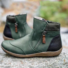 Laden Sie das Bild in den Galerie-Viewer, Wasserdichte Stiefel mit Reißverschluss für Damen
