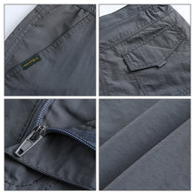 Laden Sie das Bild in den Galerie-Viewer, Schnelltrocknend Atmungsaktiv Funktionshose Trekkinghose Klassischer Cargohose