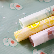 Laden Sie das Bild in den Galerie-Viewer, Ölbeständig Schrankmatte mit Obstmuster