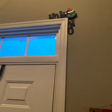 Laden Sie das Bild in den Galerie-Viewer, Weihnachtliche kreative Grinch-Türeckenverzierungen