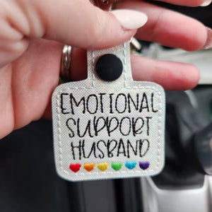 🌈Schlüsselanhänger mit Regenbogenherzen zur emotionalen Unterstützung💕