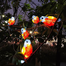 Laden Sie das Bild in den Galerie-Viewer, Solar-LED-Vogelform-dekoratives Licht