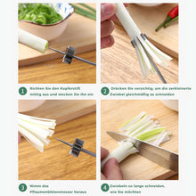 Laden Sie das Bild in den Galerie-Viewer, Edelstahl Plum Blossom Zwiebelschneider