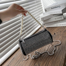 Laden Sie das Bild in den Galerie-Viewer, Glänzende kleine Zylindertasche