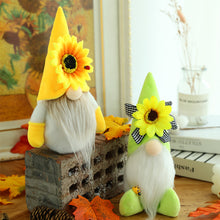 Laden Sie das Bild in den Galerie-Viewer, Sunflower Rudolph Faceless Dwarf Dolls