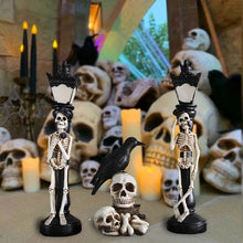 Laden Sie das Bild in den Galerie-Viewer, Halloween Leuchtende Schädellichter