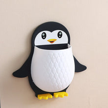 Laden Sie das Bild in den Galerie-Viewer, Wandmontierter Aufbewahrungshalter in Pinguinform