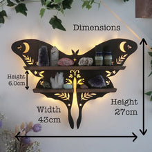 Laden Sie das Bild in den Galerie-Viewer, Luna Moth Lampenkristallständer