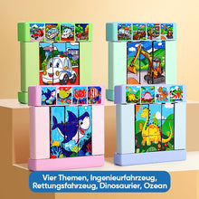 Laden Sie das Bild in den Galerie-Viewer, Kinder-Spielzeug lustiges 3D-Schnippendes Rätselblöcke