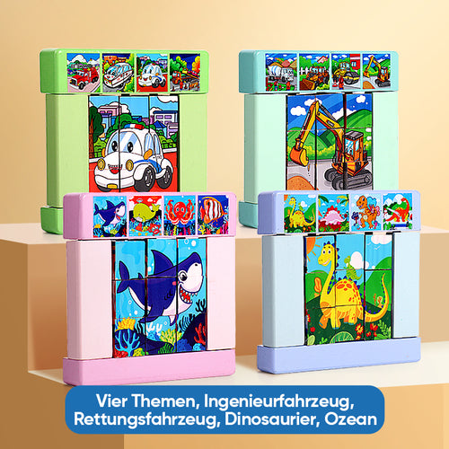 Kinder-Spielzeug lustiges 3D-Schnippendes Rätselblöcke