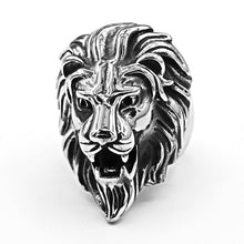 Laden Sie das Bild in den Galerie-Viewer, Modischer Herrschsüchtiger Löwenkopfring