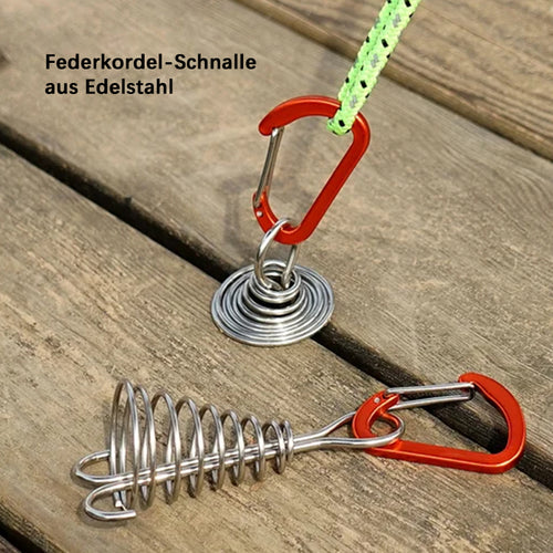 Federkordel-Schnalle aus Edelstahl