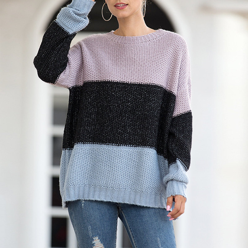 Strickpullover aus dickem Faden