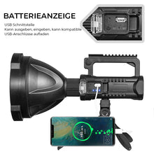Laden Sie das Bild in den Galerie-Viewer, LED Superheller Suchscheinwerfer