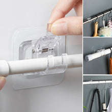 Laden Sie das Bild in den Galerie-Viewer, Transparenter Hängestangenclip