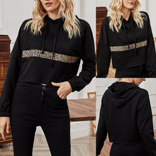 Laden Sie das Bild in den Galerie-Viewer, Modischer Lockerer Kapuzenpullover