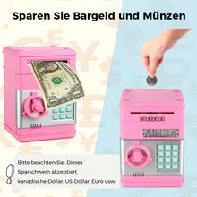 Laden Sie das Bild in den Galerie-Viewer, Kinderspardose mit Zahlenschloss