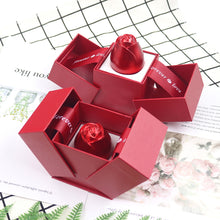 Laden Sie das Bild in den Galerie-Viewer, Kreative Rote Rosen-Geschenkbox