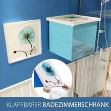 Laden Sie das Bild in den Galerie-Viewer, Klappbarer Badezimmerschrank