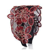 Laden Sie das Bild in den Galerie-Viewer, Besticktes Spitzen-Stirnband