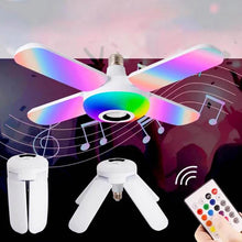 Laden Sie das Bild in den Galerie-Viewer, Bluetooth-Musiklicht mit vier Blättern